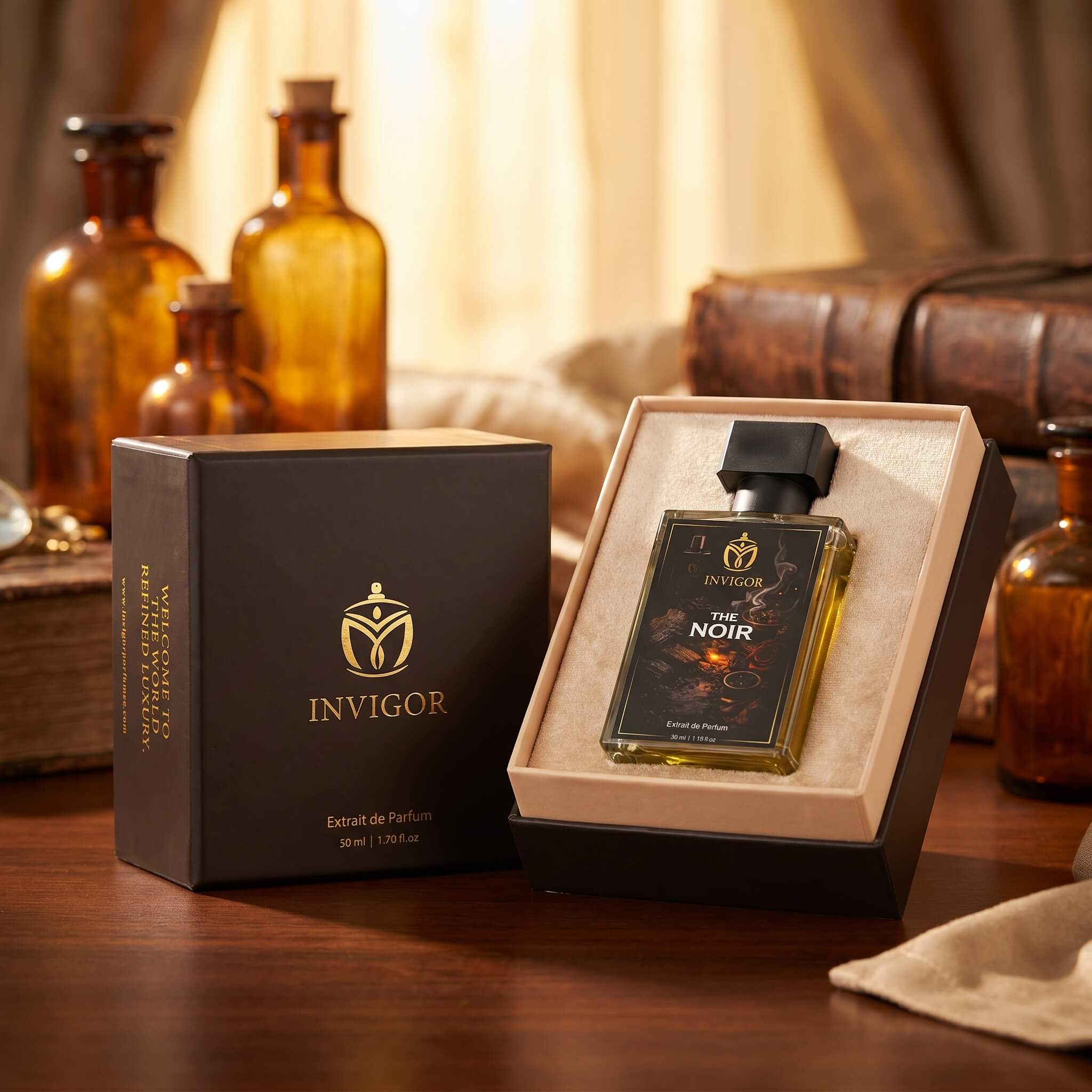 The Noir by Invigor signature oud perfume Pakistan